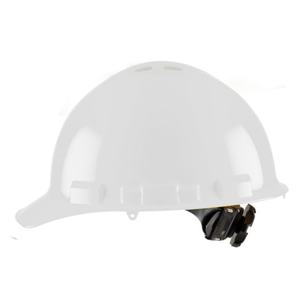  WHITE CAP-STYLE, VENTED