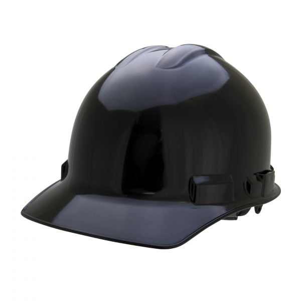 Ratchet, 4-Point, Duo Safety™, Hard Hat, Cap, Black: #H24R7