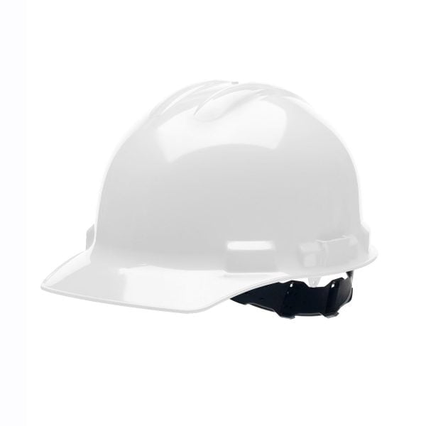 Pinlock, 4-Point, Duo Safety™, Hard Hat, Cap, White: #H24S1