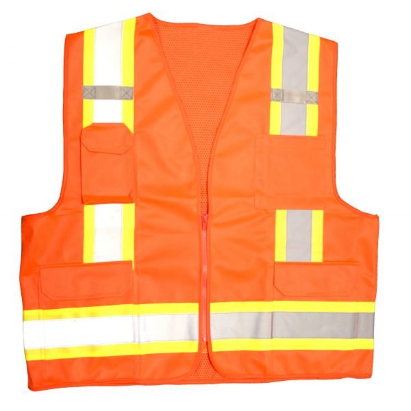 Surveyors Safety Vest, COR-BRITE®, Type R, Class 2: #VS285