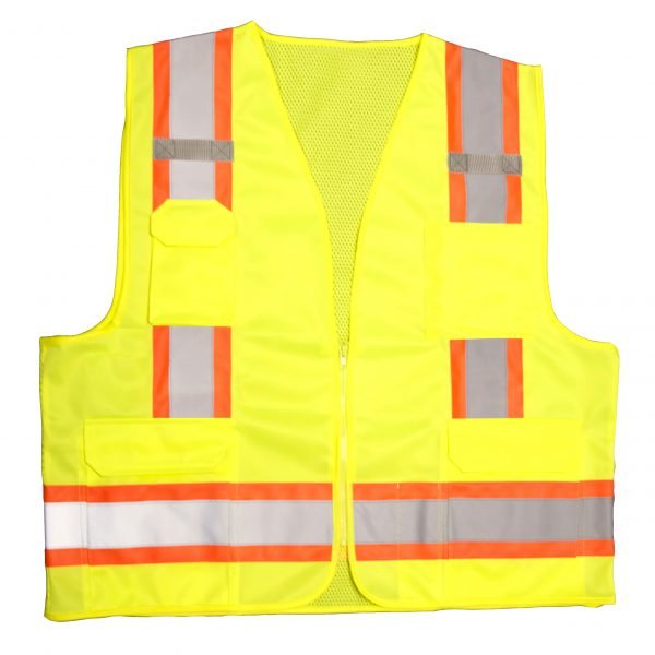 Surveyors Safety Vest, COR-BRITE®, Type R, Class 2: #VS286