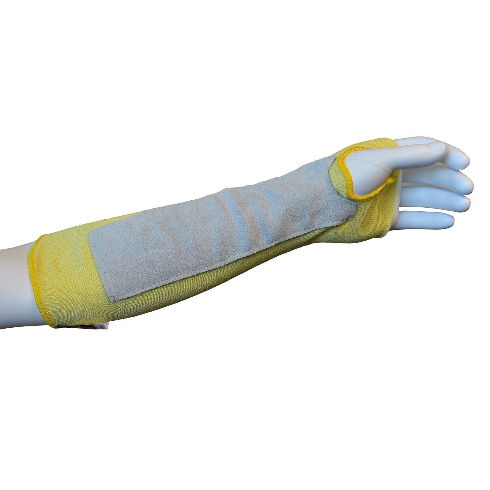 Sleeve, Kevlar®, Thumb Slot, Leather, 14 Inch, A3: #3014TLP