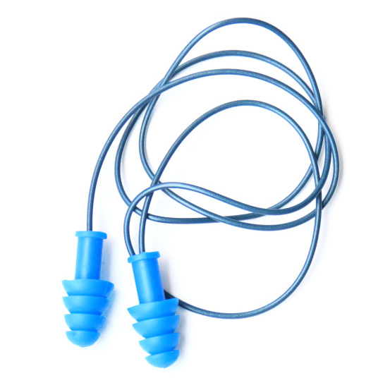 Ear Plugs, Encore™, Metal-Detectable, TPR, Corded: #EPRCMD01